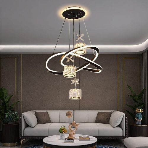Summer Wind Modern Crystal LED Pendant Lamp