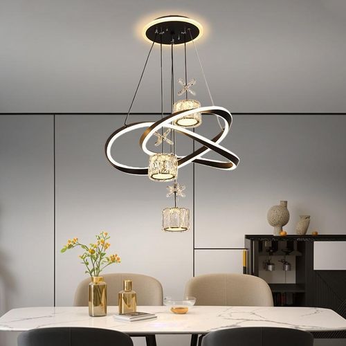 Summer Wind Modern Crystal LED Pendant Lamp