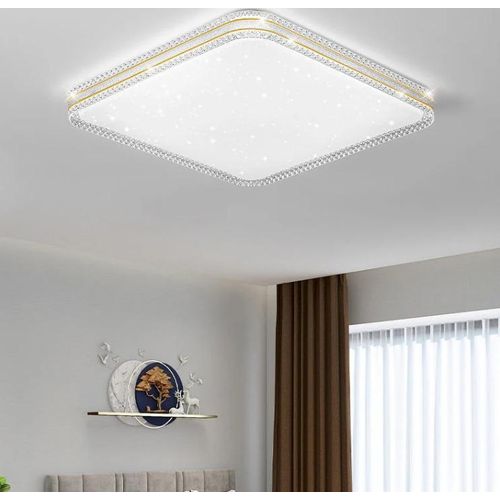 Square LED Ceiling Light with Remote Control