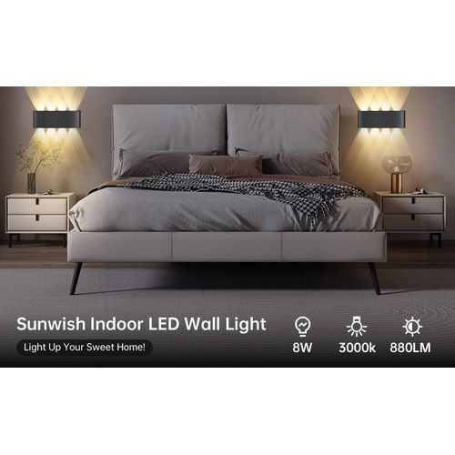 8W Up and Down LED Wall Light