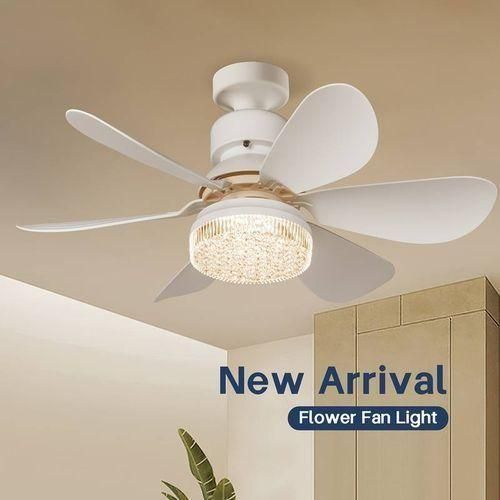 40W E27 LED Ceiling Fan Light with Remote Control – Smart 3-Speed Low-Profile Fan & LED Ceiling Light for Bedroom, Kitchen & Living Room - Bumble Shop