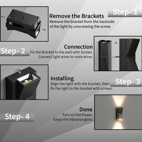 6W Up and Down LED Wall Light