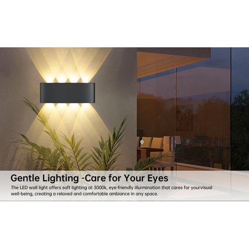 8W Up and Down LED Wall Light