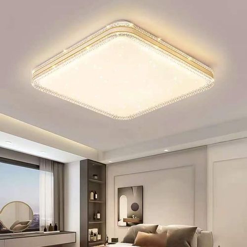 Square LED Ceiling Light with Remote Control - Bumble Shop